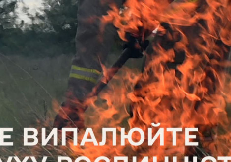 В Охтирці зафіксовано шість випадків загоряння сухої рослинності