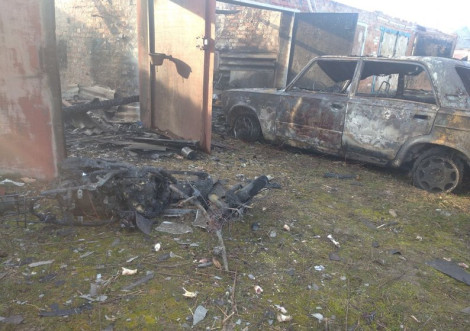 Деякі подробиці нічної атаки на гаражний кооператив