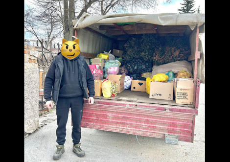 Чернеччинська громада зібрала допомогу для захисника
