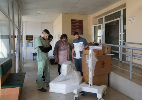 Охтирська лікарня отримала сучасне офтальмологічне обладнання
