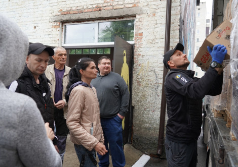 Волонтери GEM та BUFFET знову підтримали переселенців в Охтирській громаді