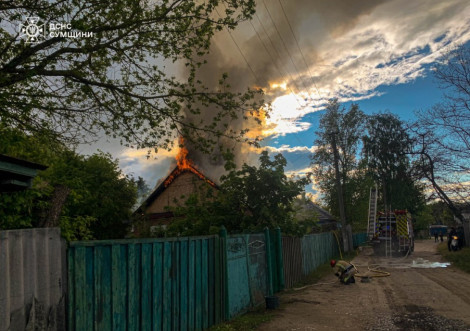 Пожежа у селі Климентове призвела до травмування молодого чоловіка
