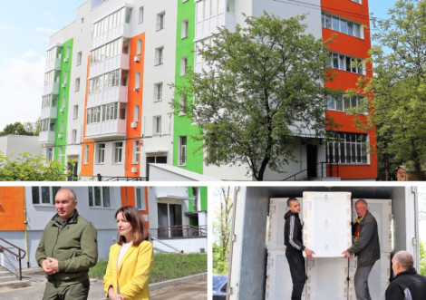 Гуманітарна допомога для мешканців Тростянця