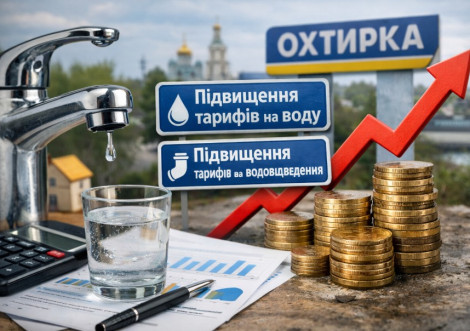 В Охтирці можуть підвищити тарифи на воду