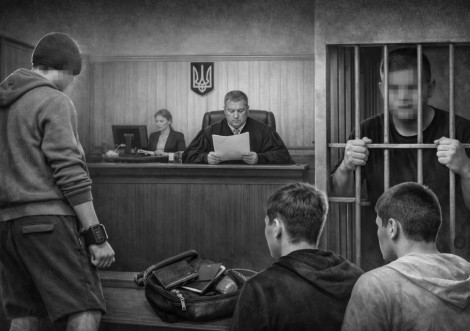 В Охтирці суд виніс вирок за побиття та грабіж неповнолітніх