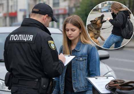 В Охтирці встановили власницю собаки після нападу на дівчину