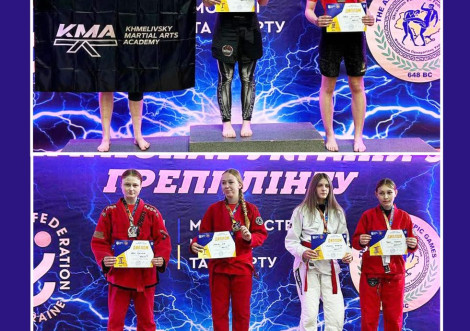 Охтирчанка стала призеркою чемпіонату України з грепплінгу
